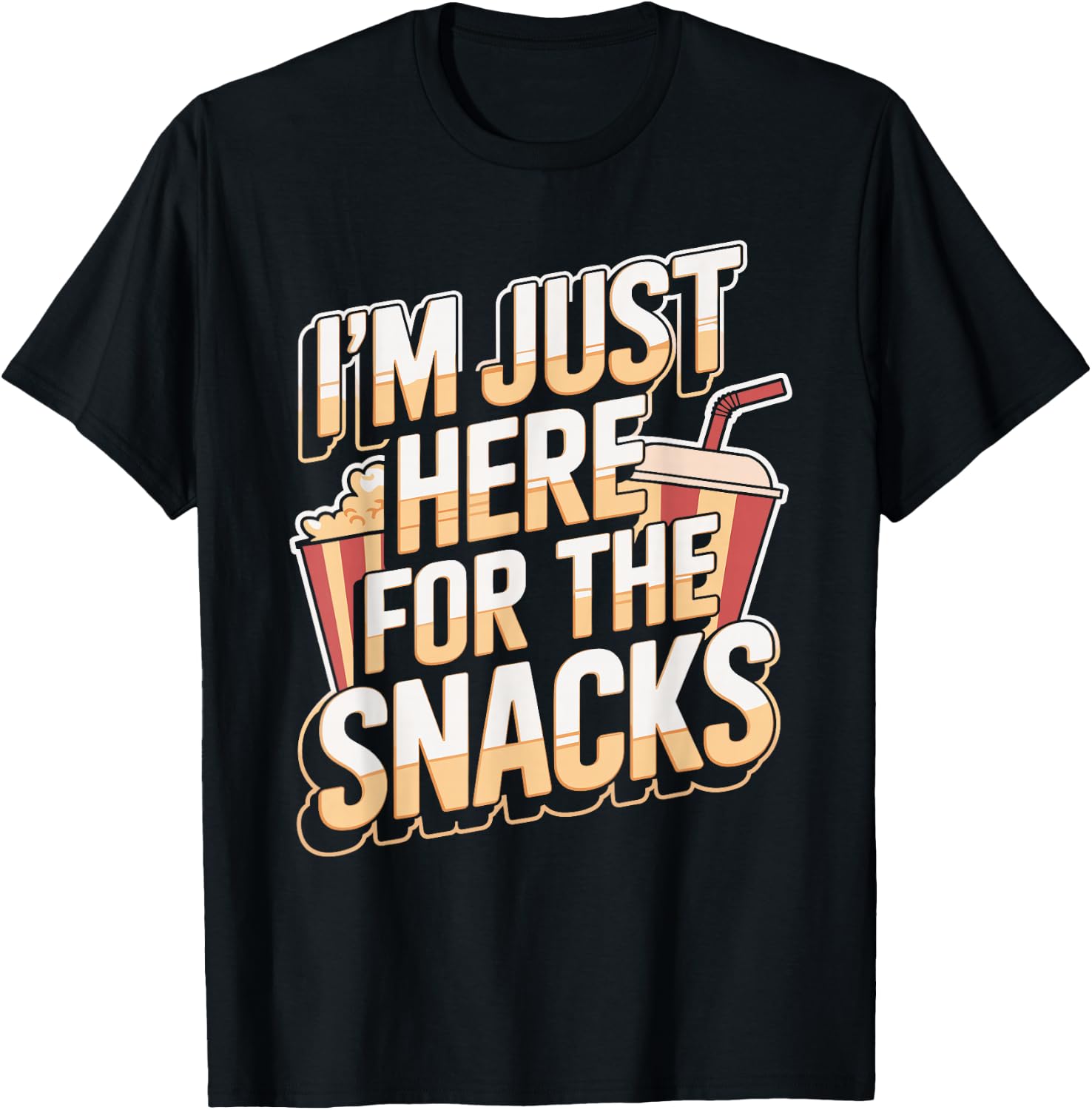 Foody Snacks - Футболка Foodie Fun: «Я здесь только