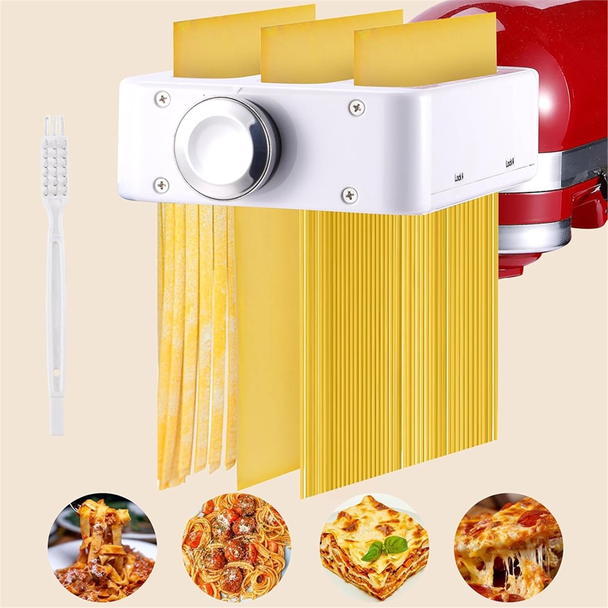 Kitchenaid Mixer Hand Mixer - Насадка для приготовления пасты ABSF 3-в-1