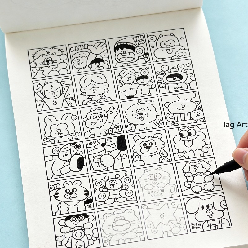 Книга-раскраска для снятия тре – обзор и цена Food And Snacks Coloring Book