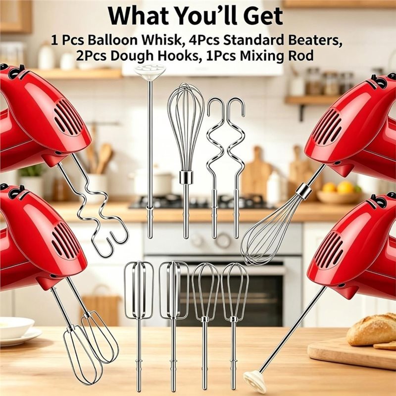 B02C-Набор насадок из нержавею – обзор и цена Kitchenaid Mixer Hand Mixer