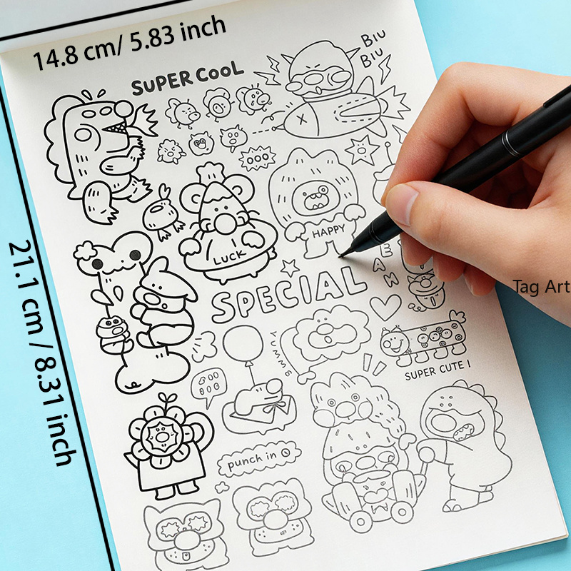 Книга-раскраска для снятия тре – обзор и цена Food And Snacks Coloring Book