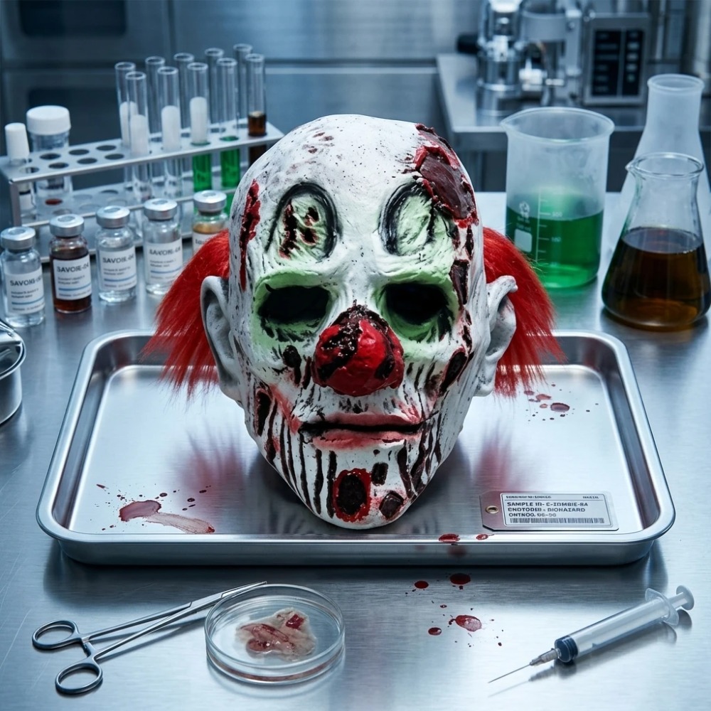 Маска из латекса: Ужасная маск – обзор и цена Zombie Snacks