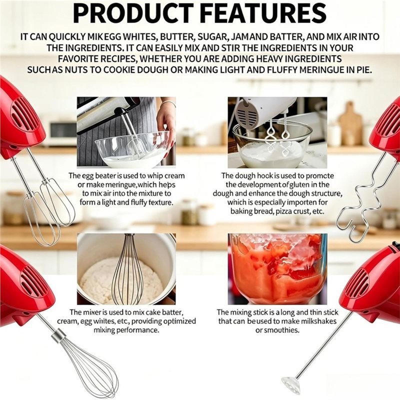 Насадки AT28 для ручных миксер – обзор и цена Kitchenaid Mixer Hand Mixer