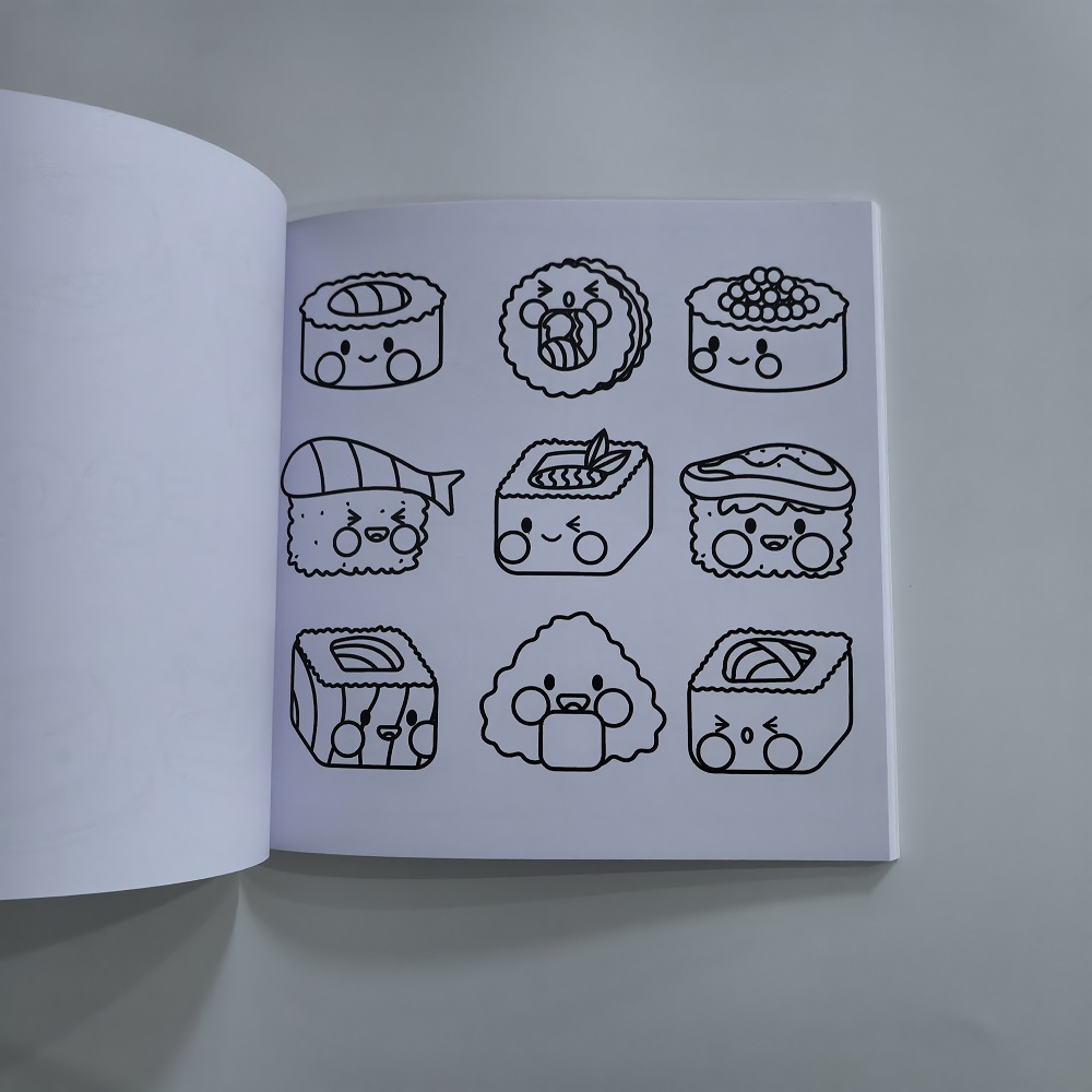 Еда Напитки и сладости Легко ж – обзор и цена Food And Snacks Coloring Book